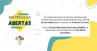 Educação – Matríclas abertas