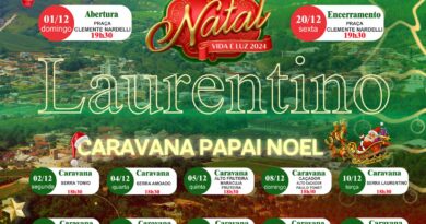 Assistência Social – Caravana do Papai Noel na primeira semana do Natal Vida e Luz