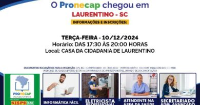 Inscrições e informações adicionais na Casa da Cidadania